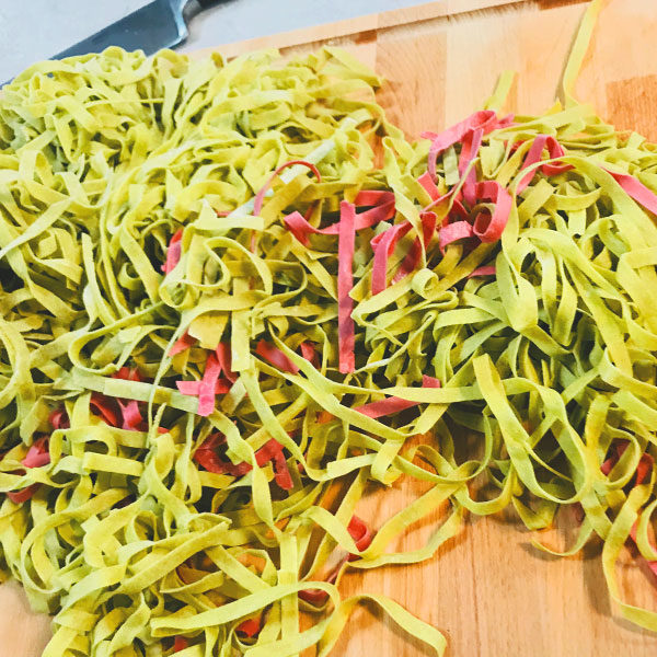 color pasta